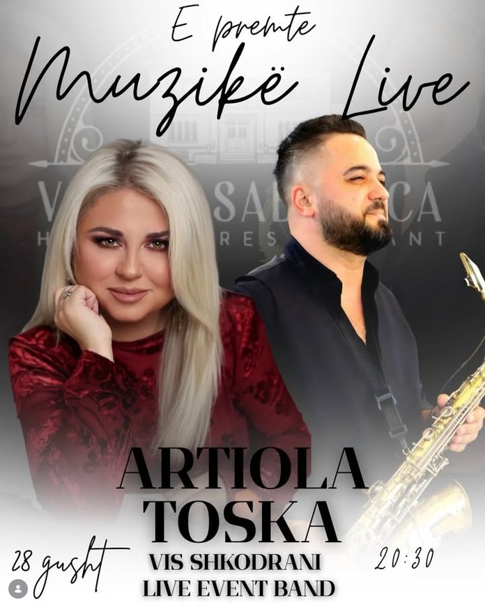 Artjola Toska & Vis Shkodrani - Live Event Band